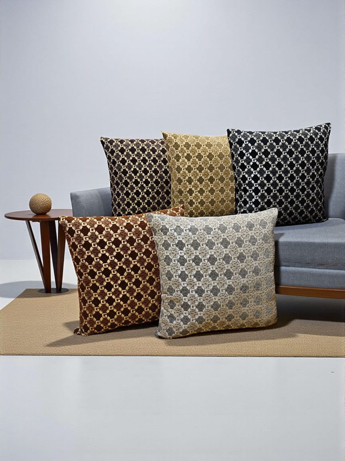 G Jacquard Floor Cushion