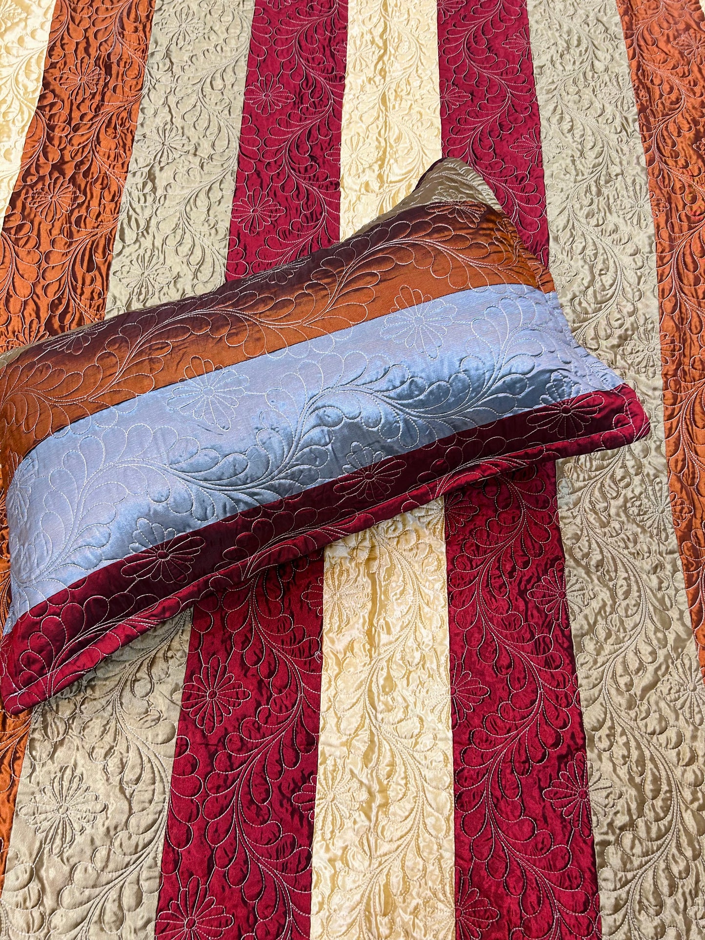 Silk Lines Bedsheet 3pc