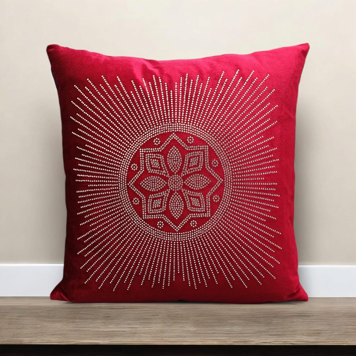 Velvet Stone Cushion Cover