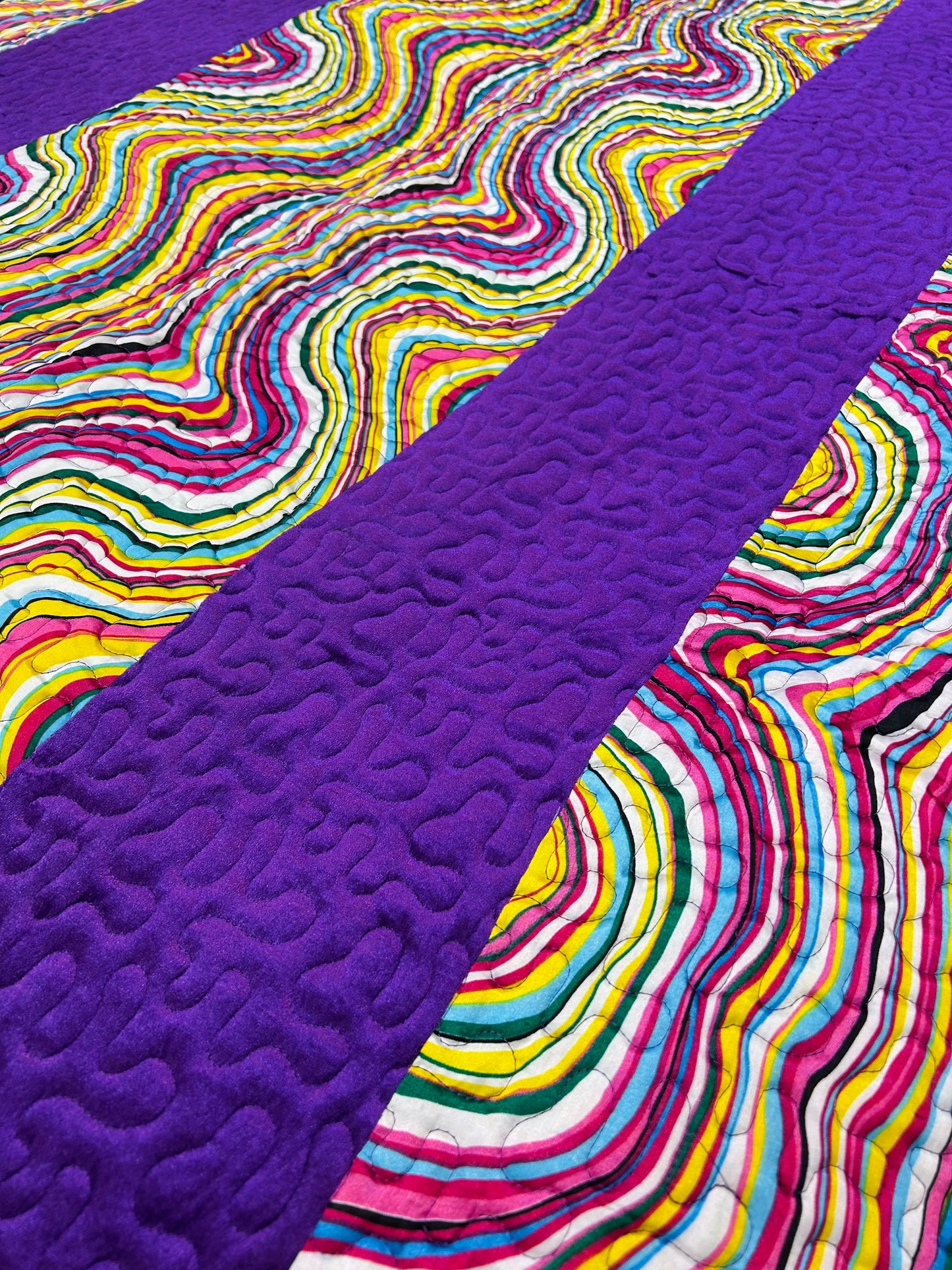Velvet And Silk Printed Bedsheet 3pc