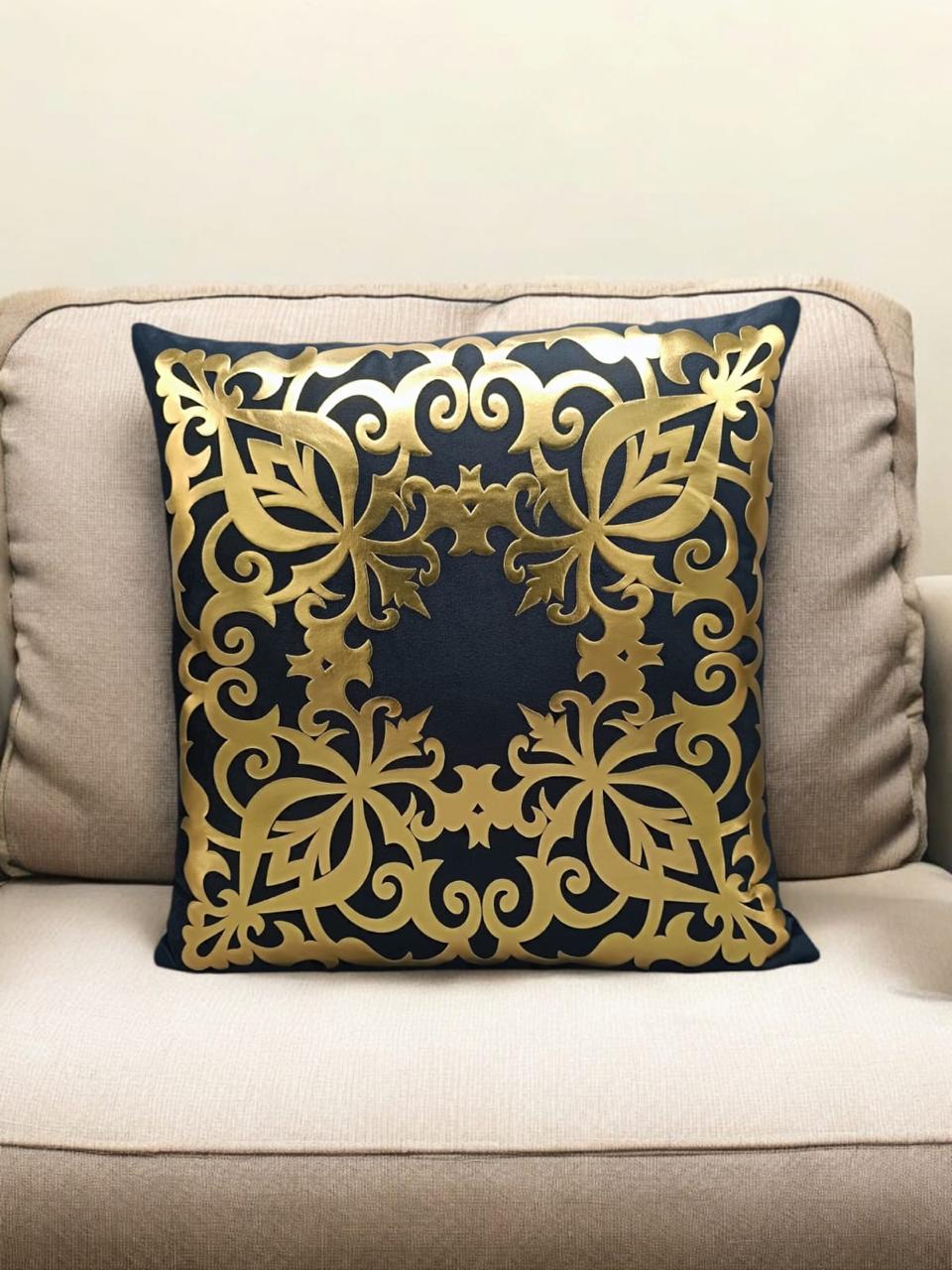 Italian Velvet Heavy Motive Cushion