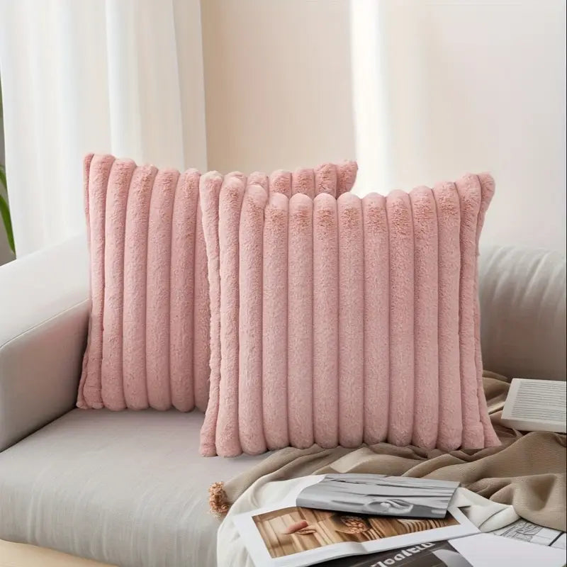 Soft Fur Line Cushion