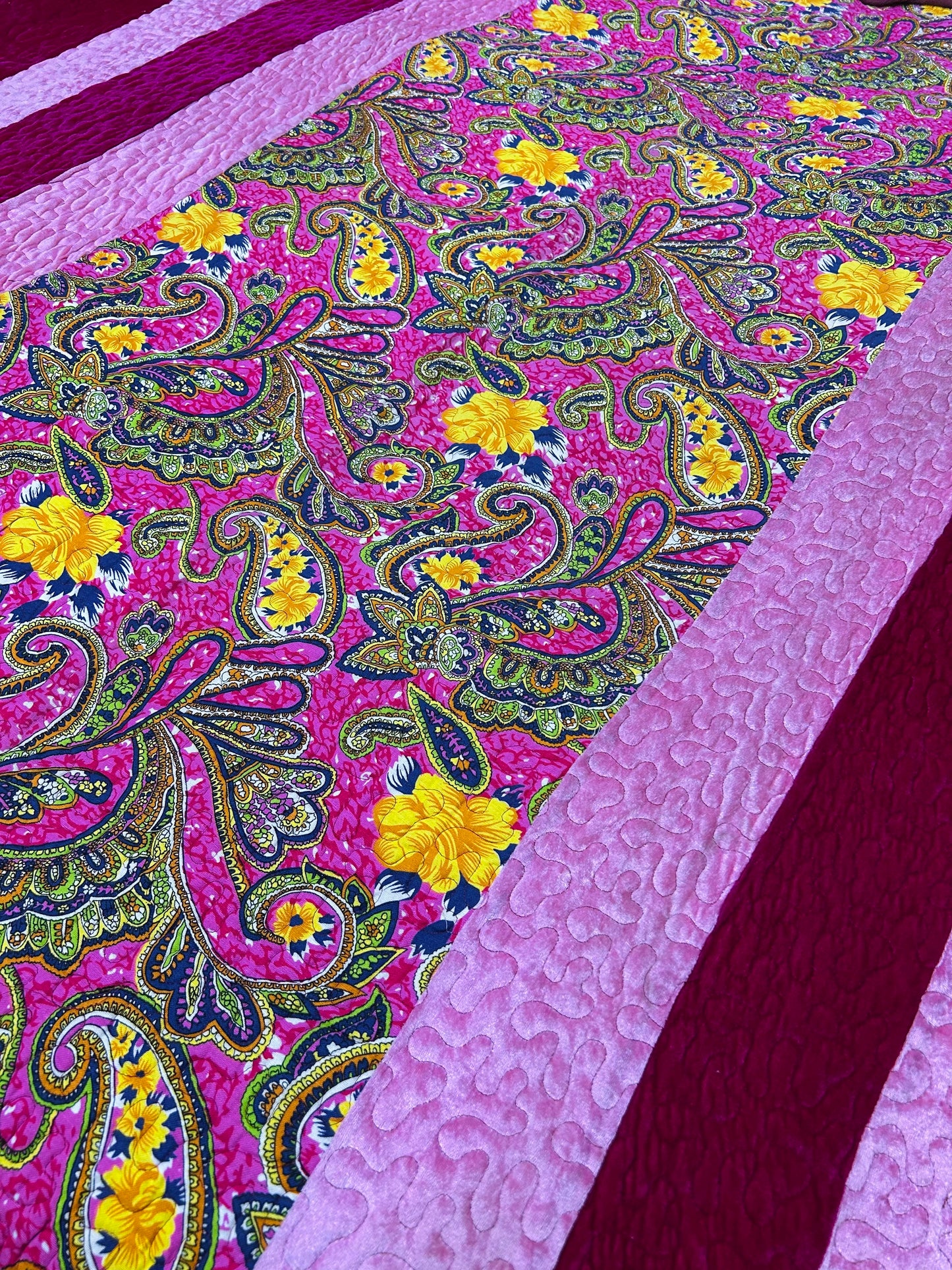 Velvet Printed Bedsheet 3pc