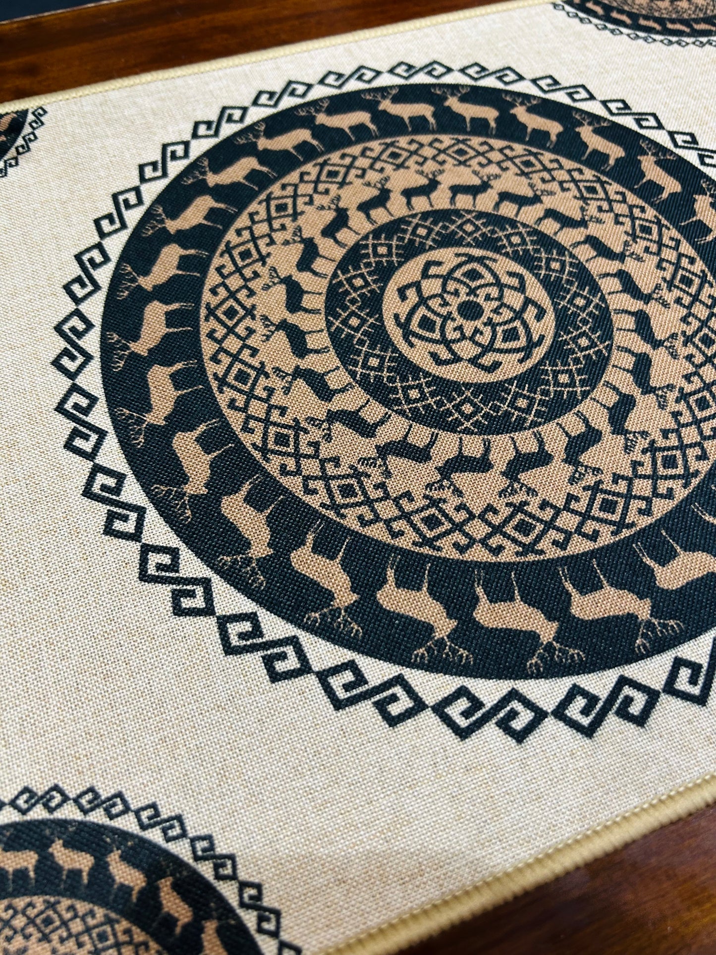 Multi Color Waterproof Plastic Table Mats