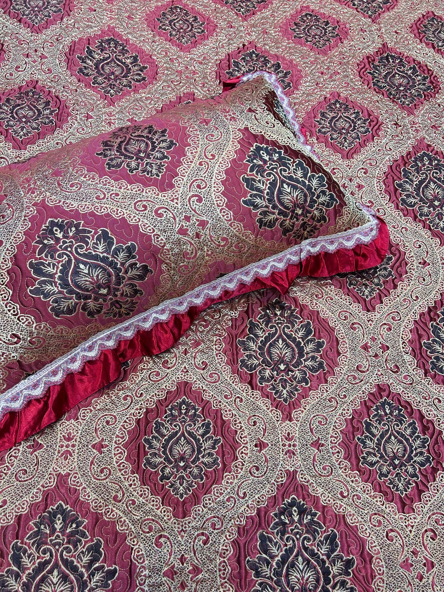 Shanghai Frill Bedsheet 3pc