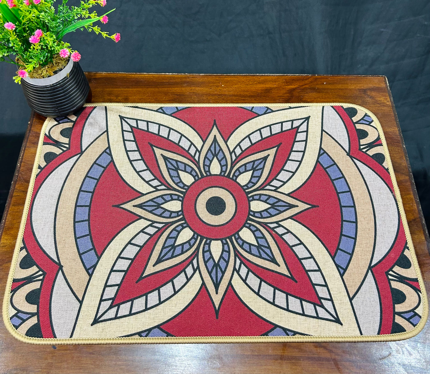 Multi Color Waterproof Plastic Table Mats