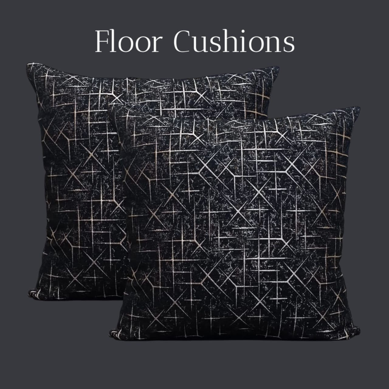 Knot Jacquard Floor Cushion