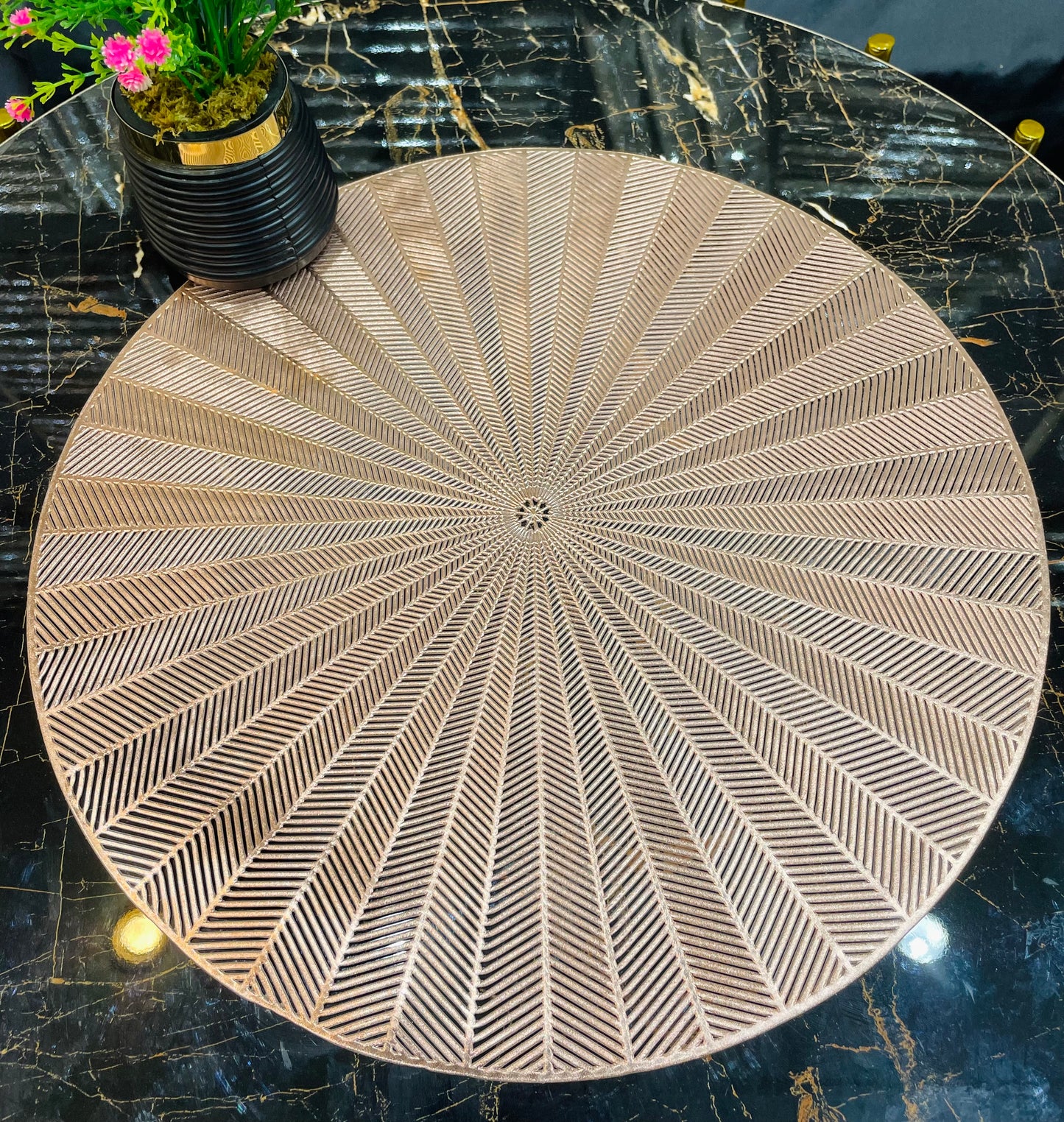 6pcs Plastic Table Matsw