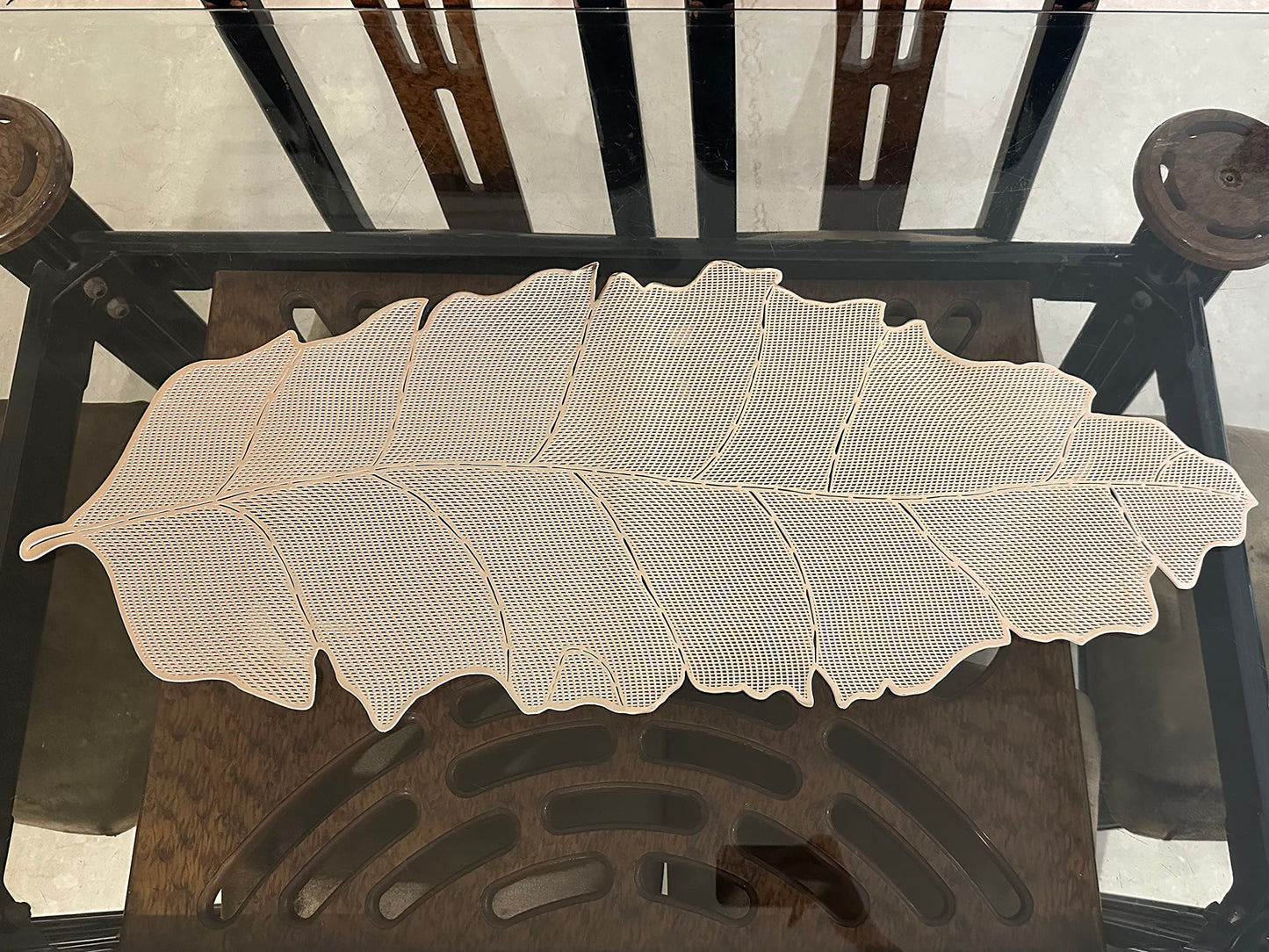 Golden Center Piece/Runner Plastic