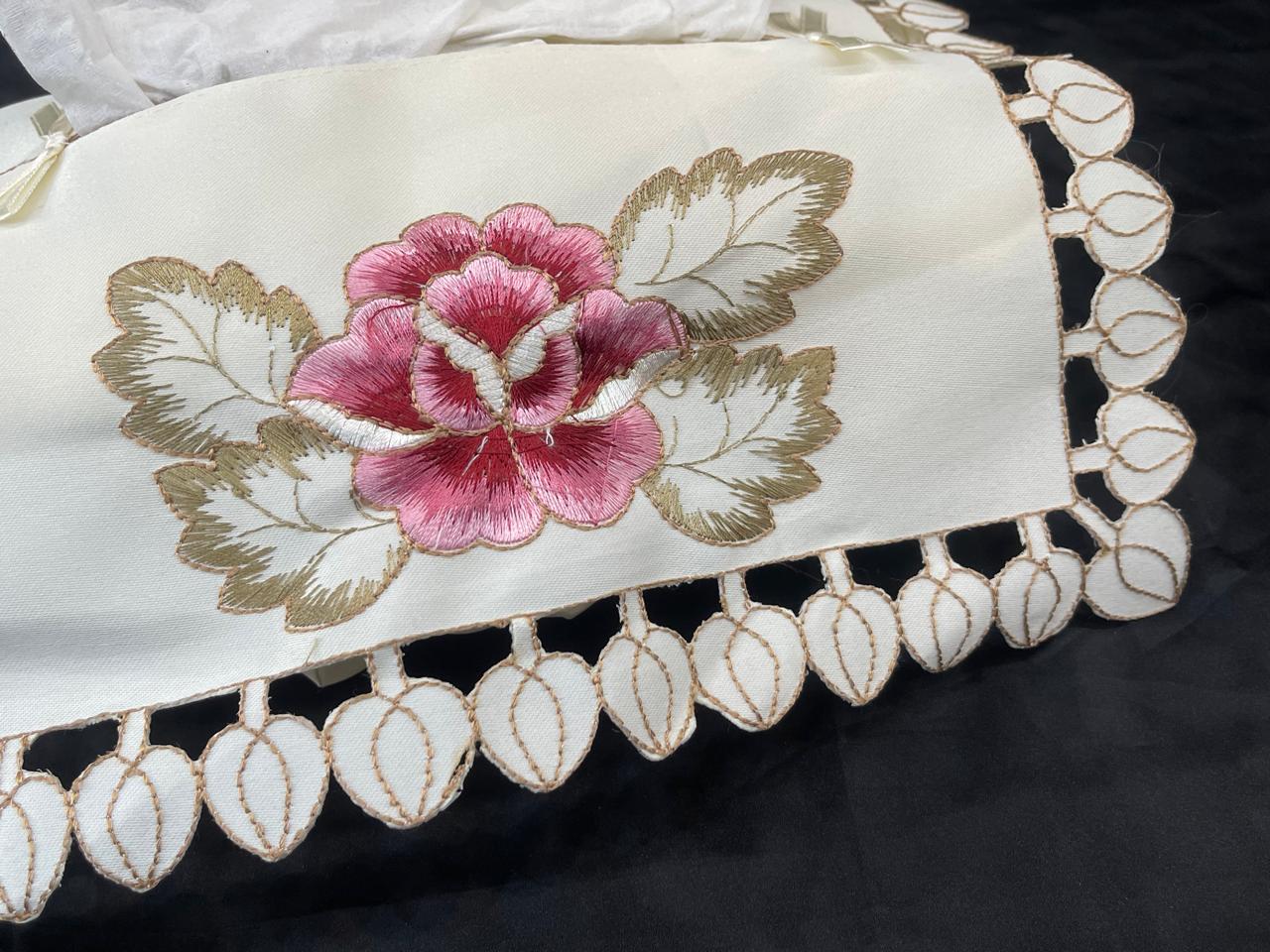 Cutwork Tissue Box Cover Ali Bedding Store