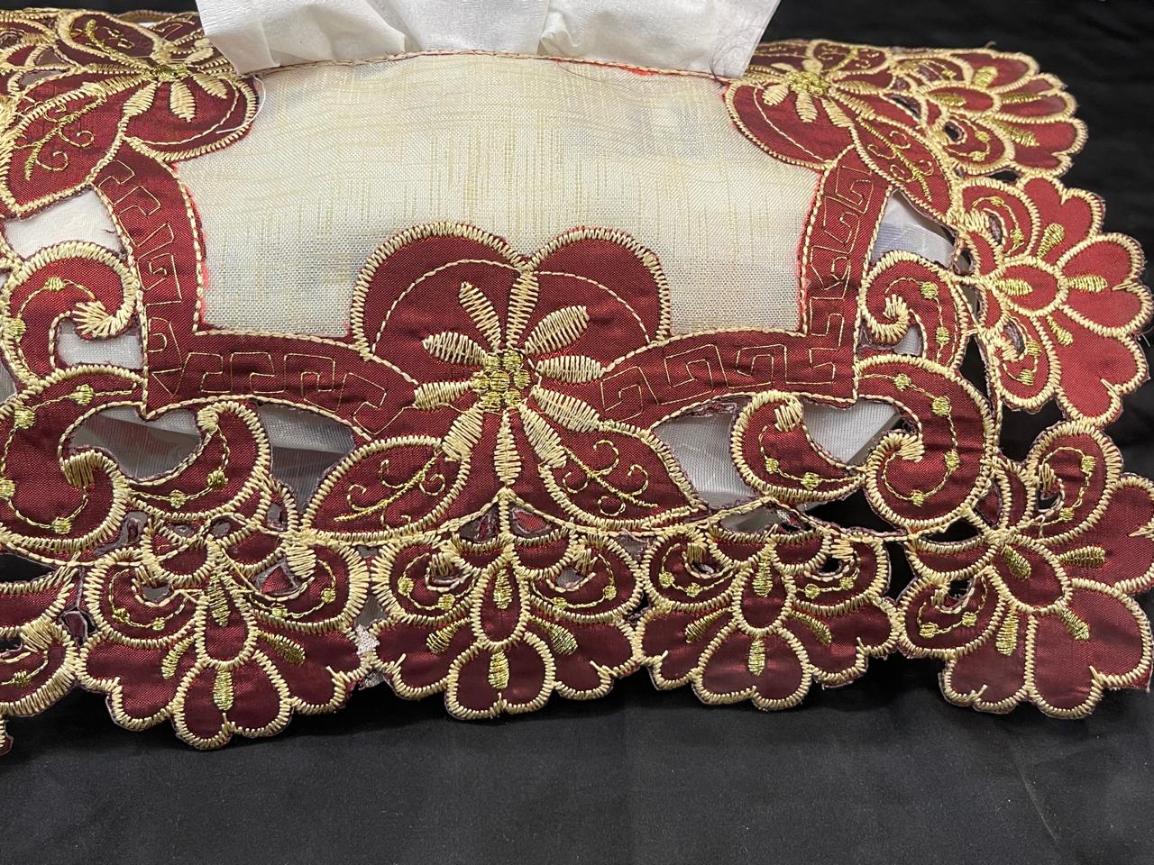 Cutwork Tissue Box Cover Ali Bedding Store