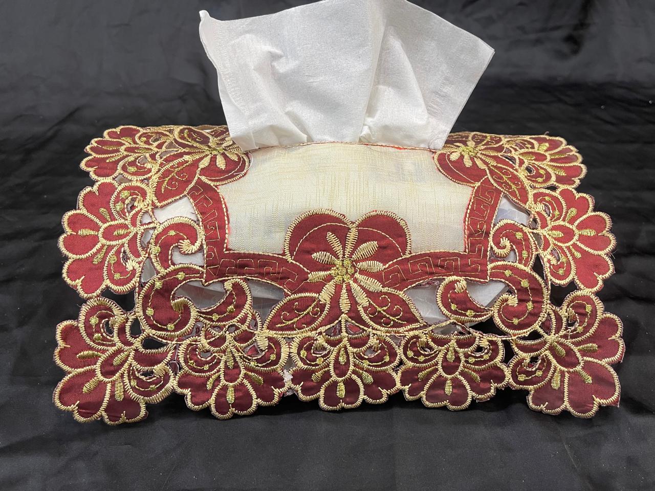 Cutwork Tissue Box Cover Ali Bedding Store