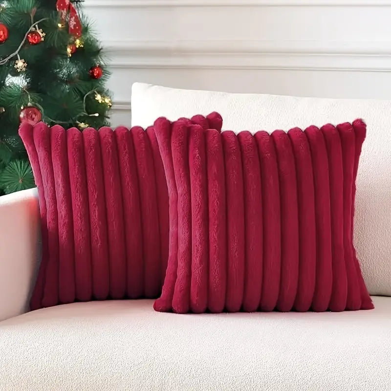 Soft Fur Line Cushion