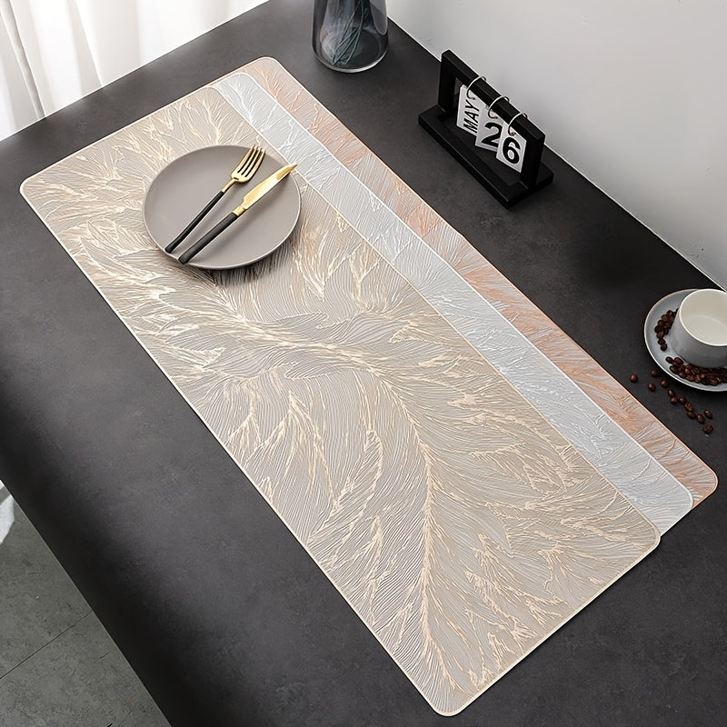 White Gold Center Table Runner Plastic