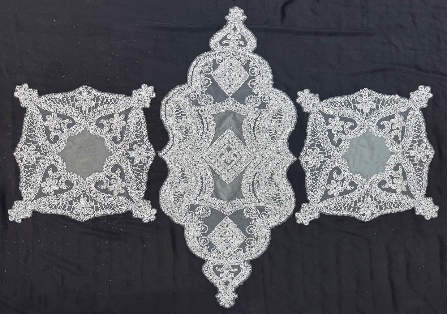 Organza Net Fancy 3pc Set