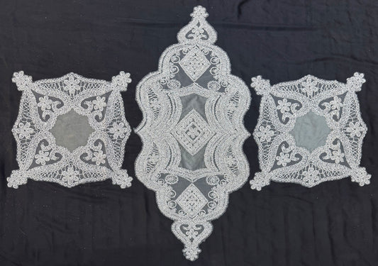 Organza Net Fancy 3pc Set