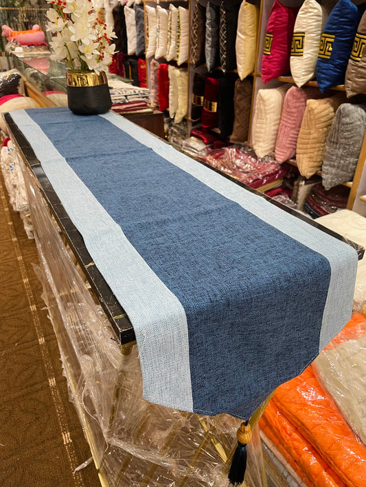 Velvet Jacquard Dining Table Runner