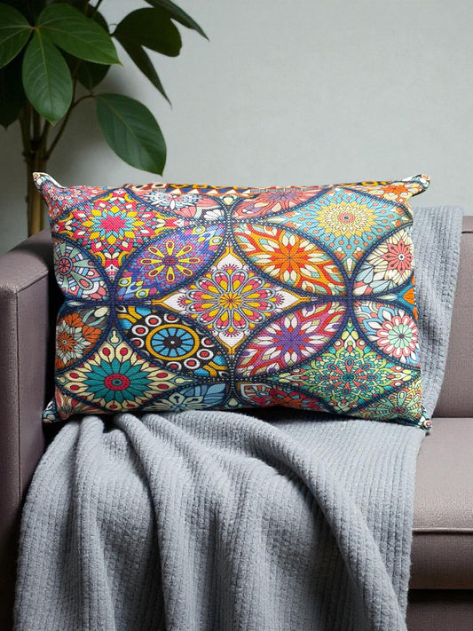 Printed Multi Series Rectangular Cushion