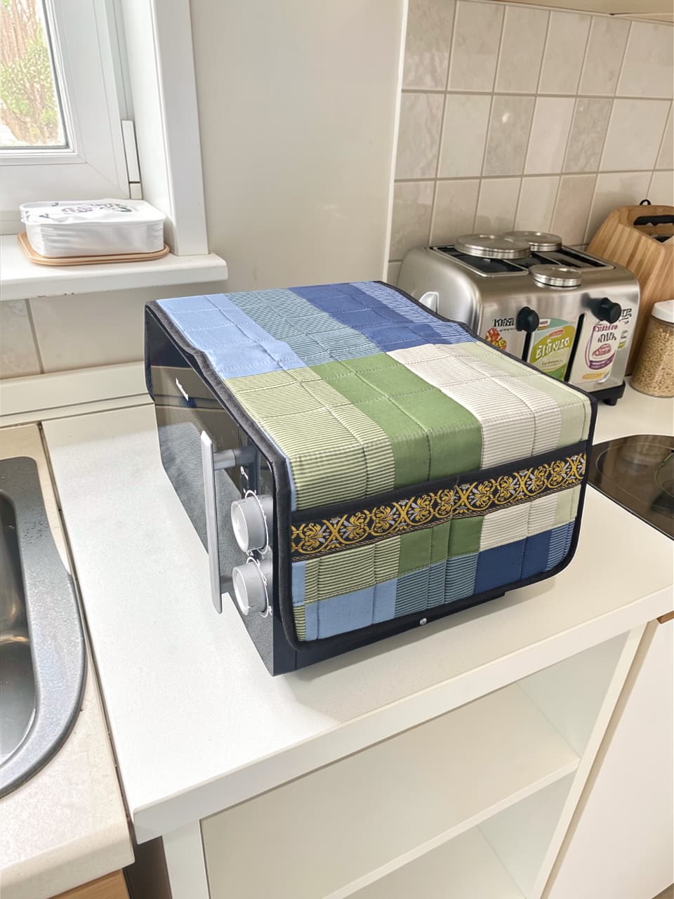 Printed Fabric Micro-Wave/Fridge Cover