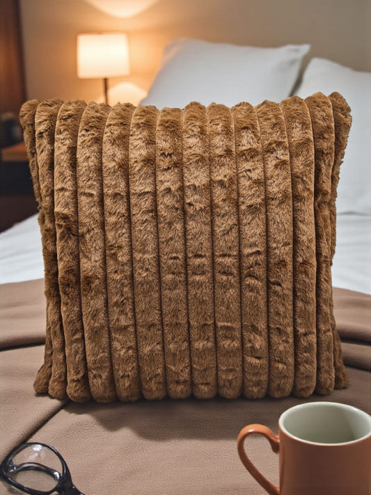 Soft Fur Line Cushion