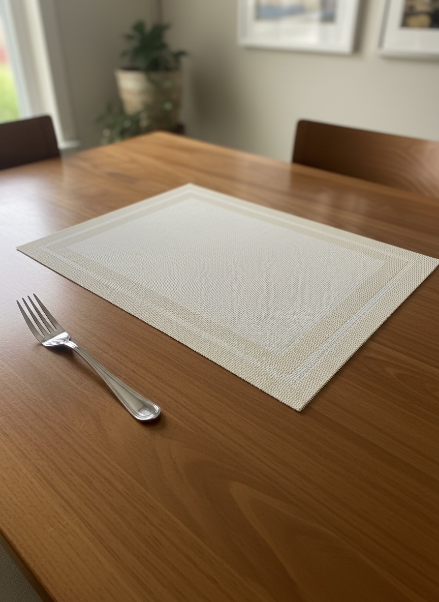 6pc Plastic Chatai Table Mats