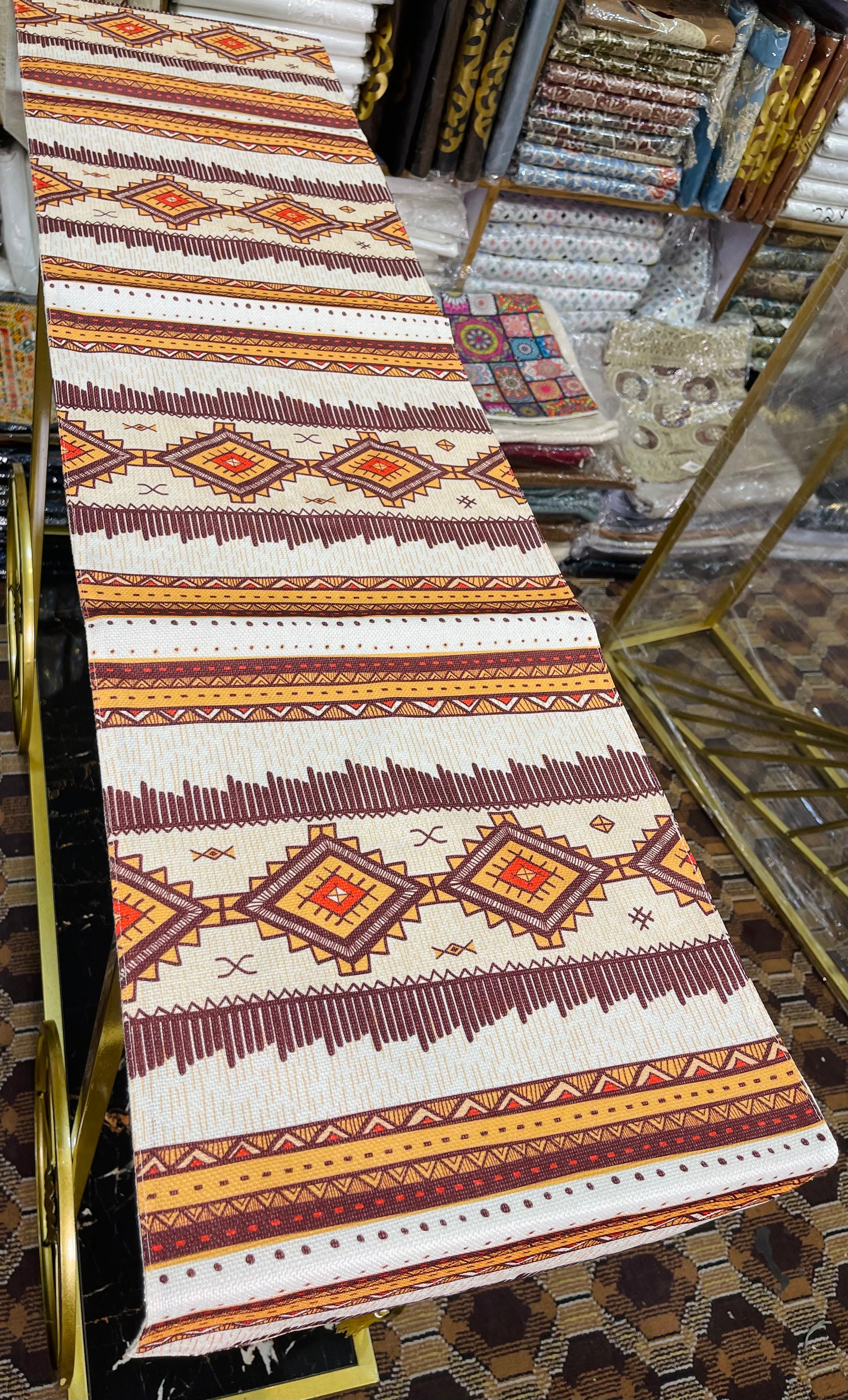 Printed Print Multi Color Table Runner Ali Bedding Store