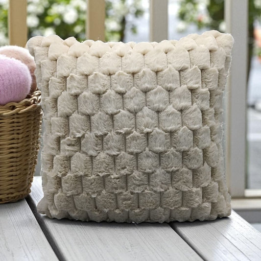 Soft Fluffy Fur Box Cushion