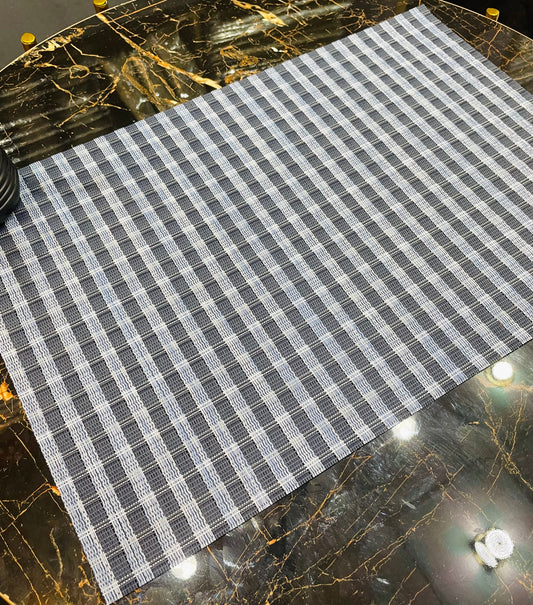 6pc Plastic Chatai Table Mats