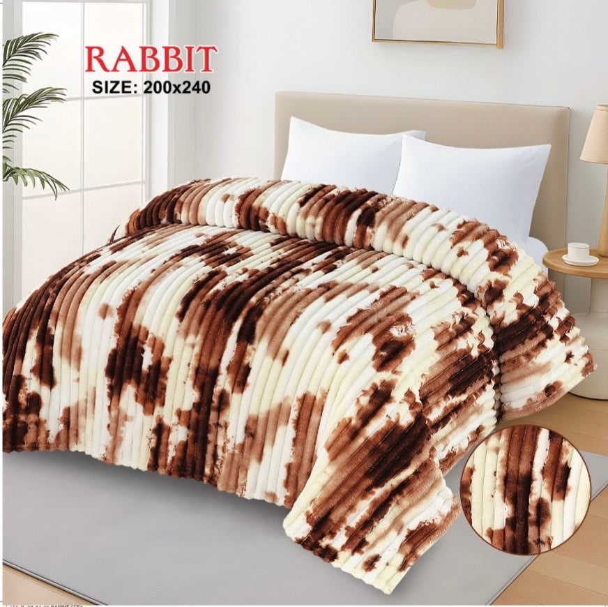 Rabbit Ac Summer Blanket King Size