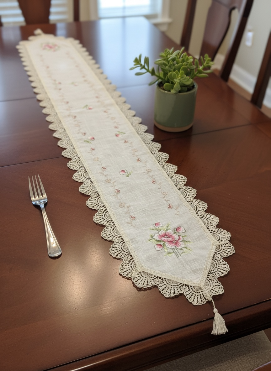 Crostige Work Table Runner