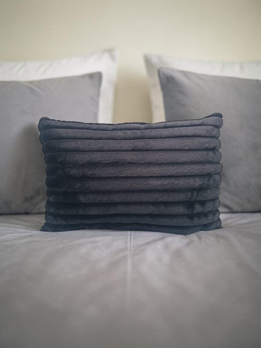 Fur Line Rectangular Cushion / Baby Pillow