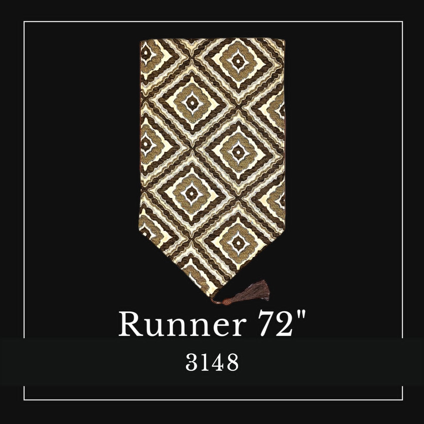 Box Jacquard Table Runner
