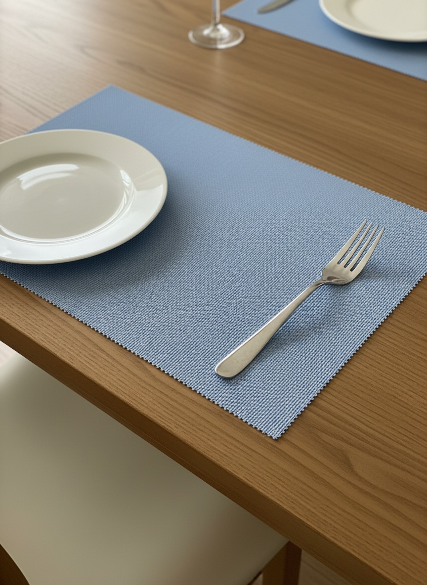 6pc Plastic Chatai Table Mats