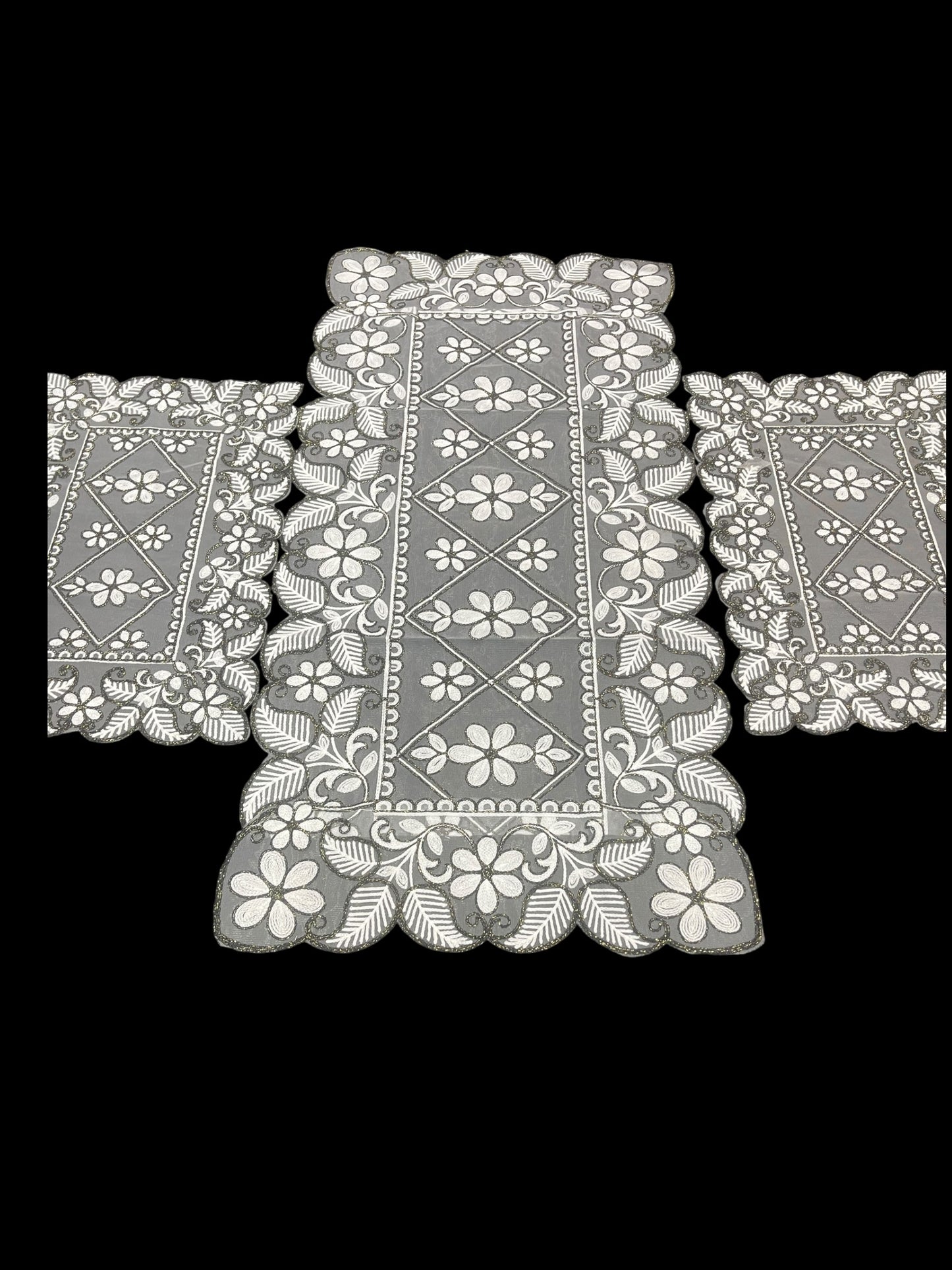 Dori Lace Work Imported 3pc Set