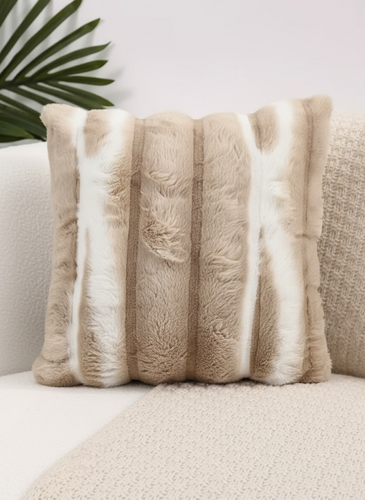 Wave Fur Soft Cushion