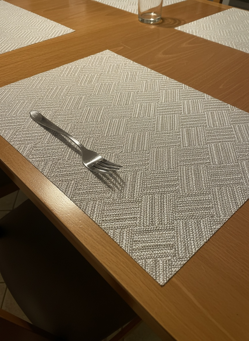 6pc Plastic Chatai Table Mats
