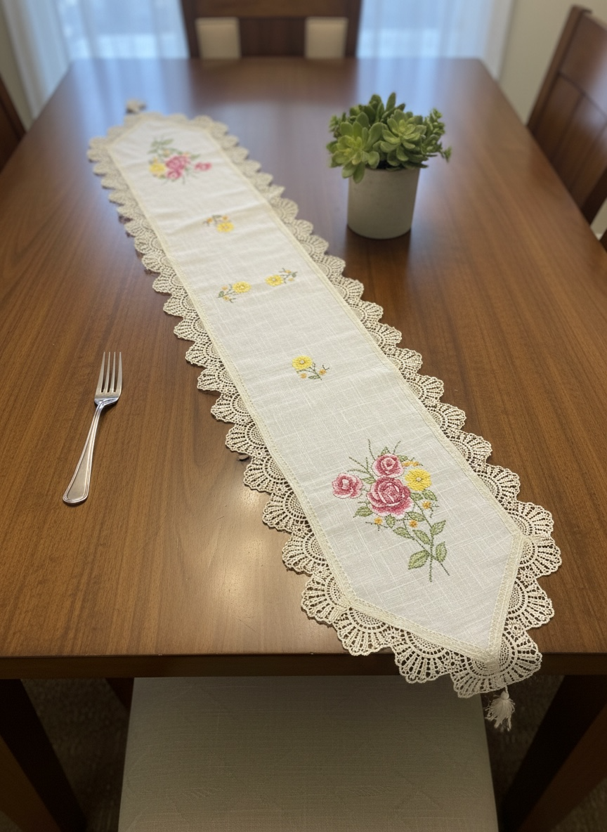 Crostige Work Table Runner