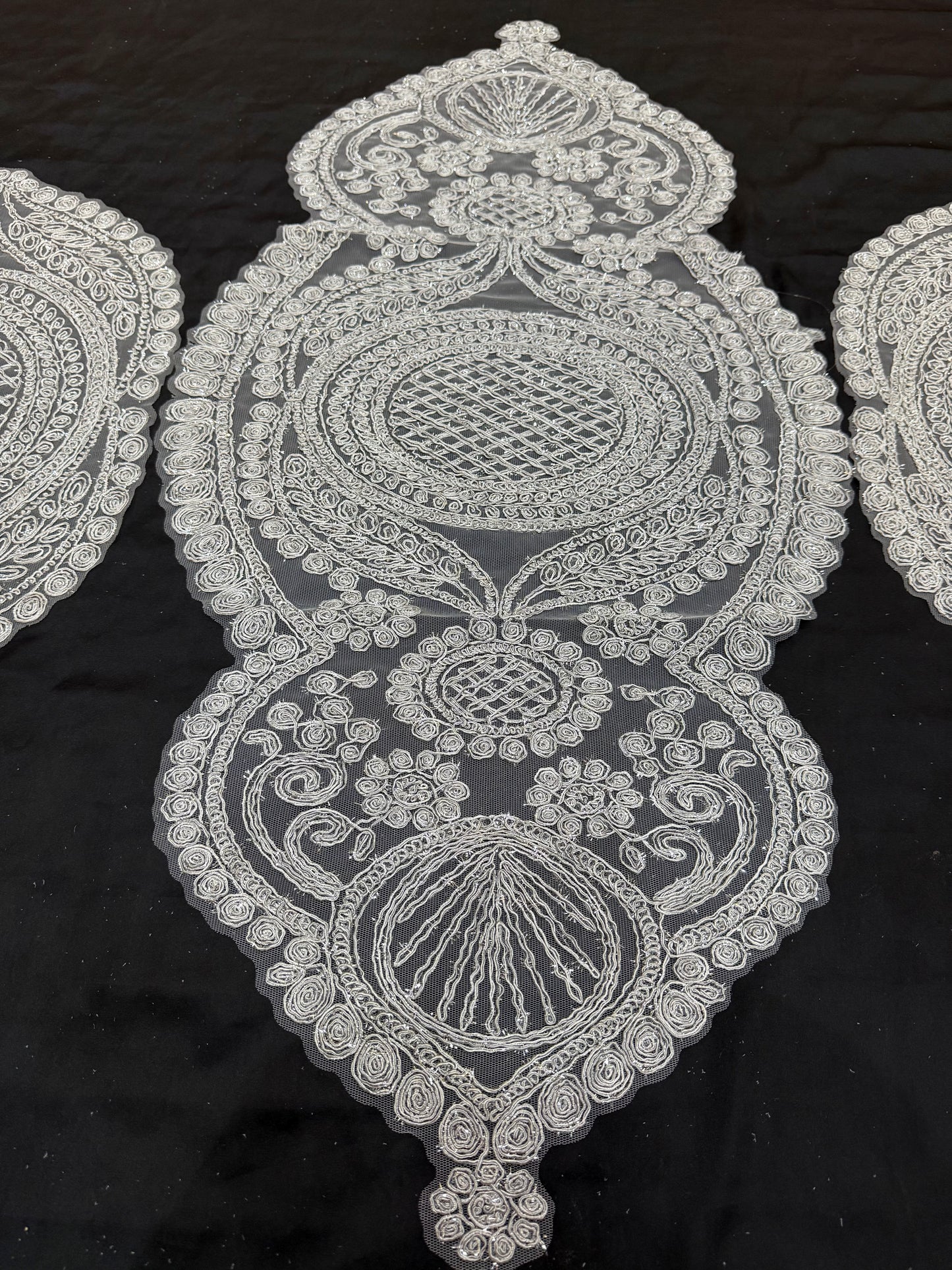 Organza Net Fancy 3pc Set