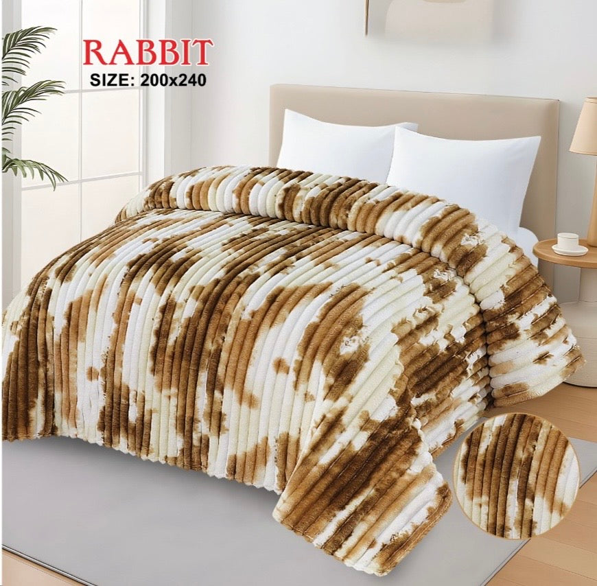 Rabbit Ac Summer Blanket King Size