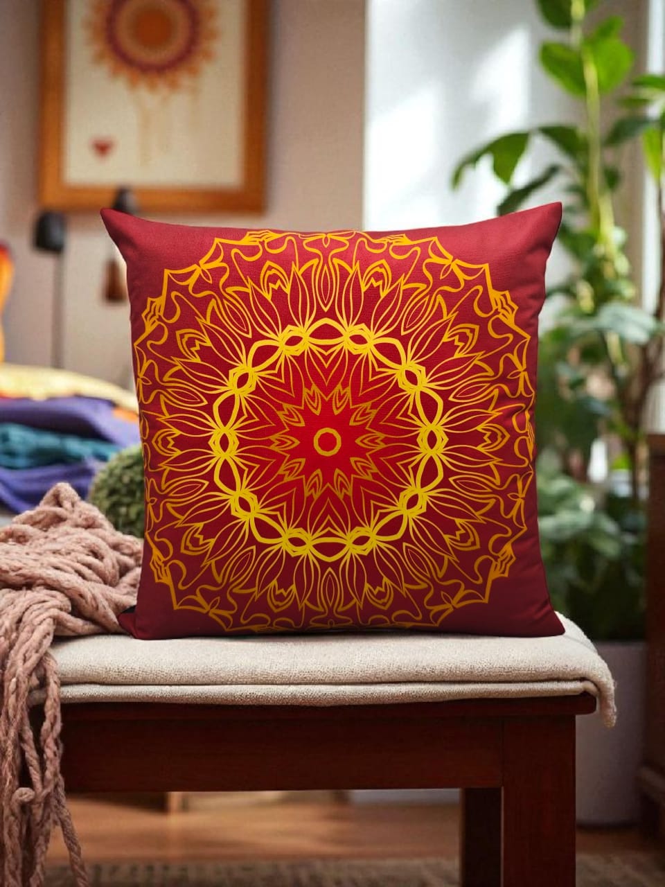 Printed Silk Multi Series Cushion