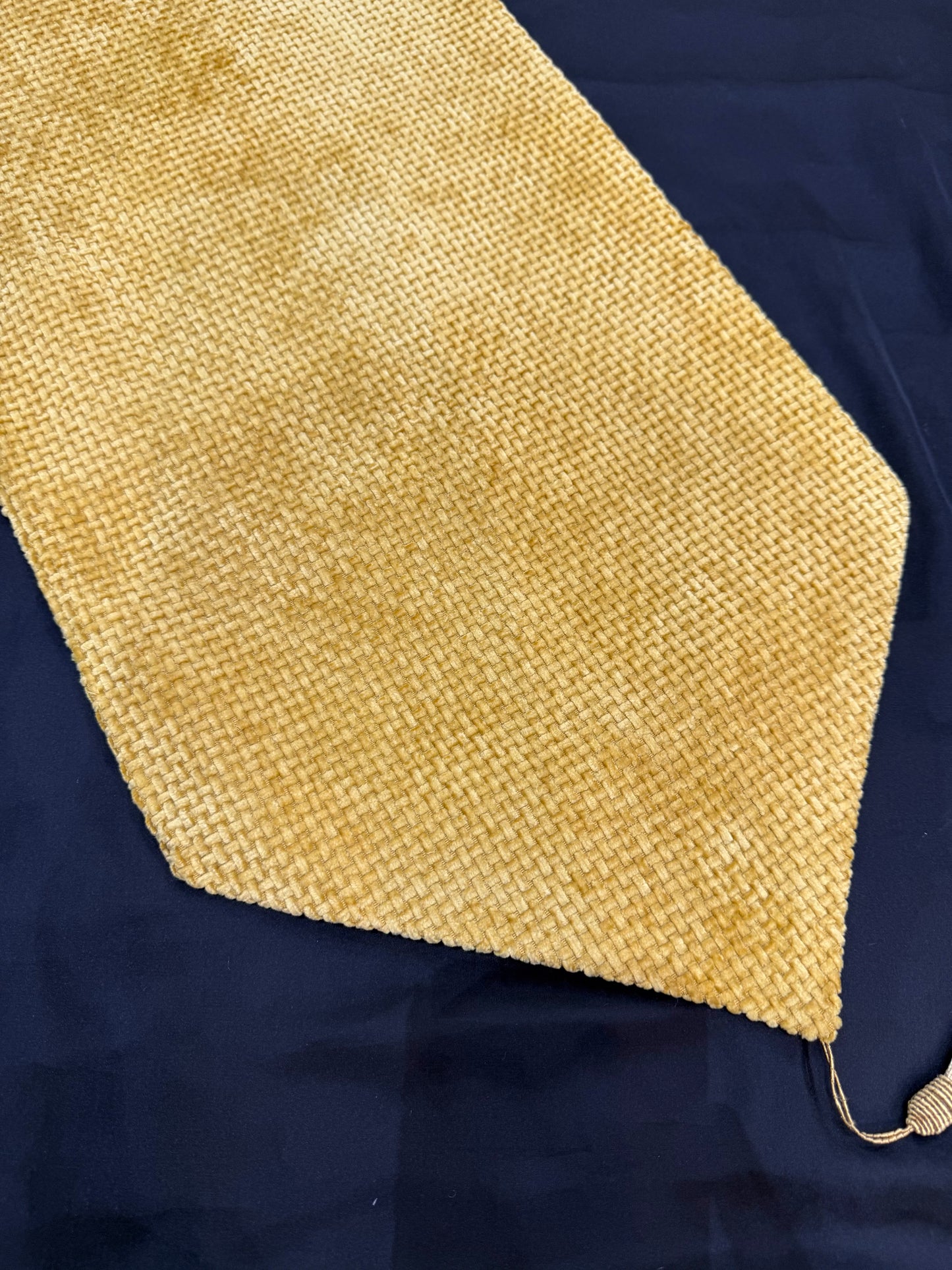 Plain Heavy Velvet China Dining Table Runner