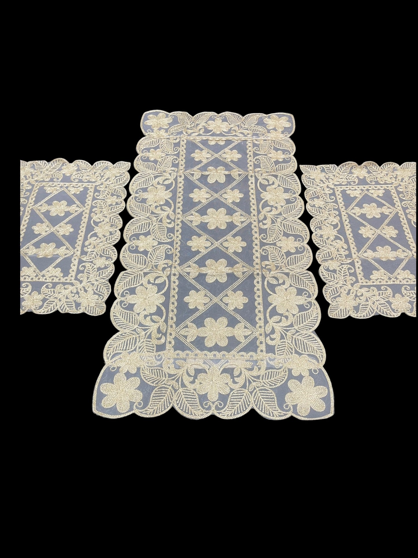 Dori Lace Work Imported 3pc Set