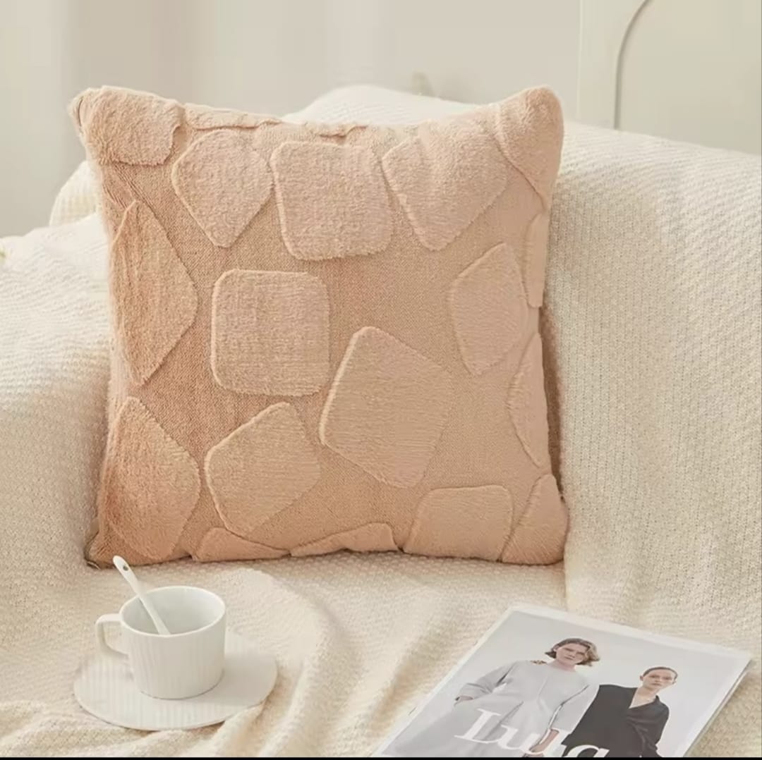 Fur Square Box Cushion