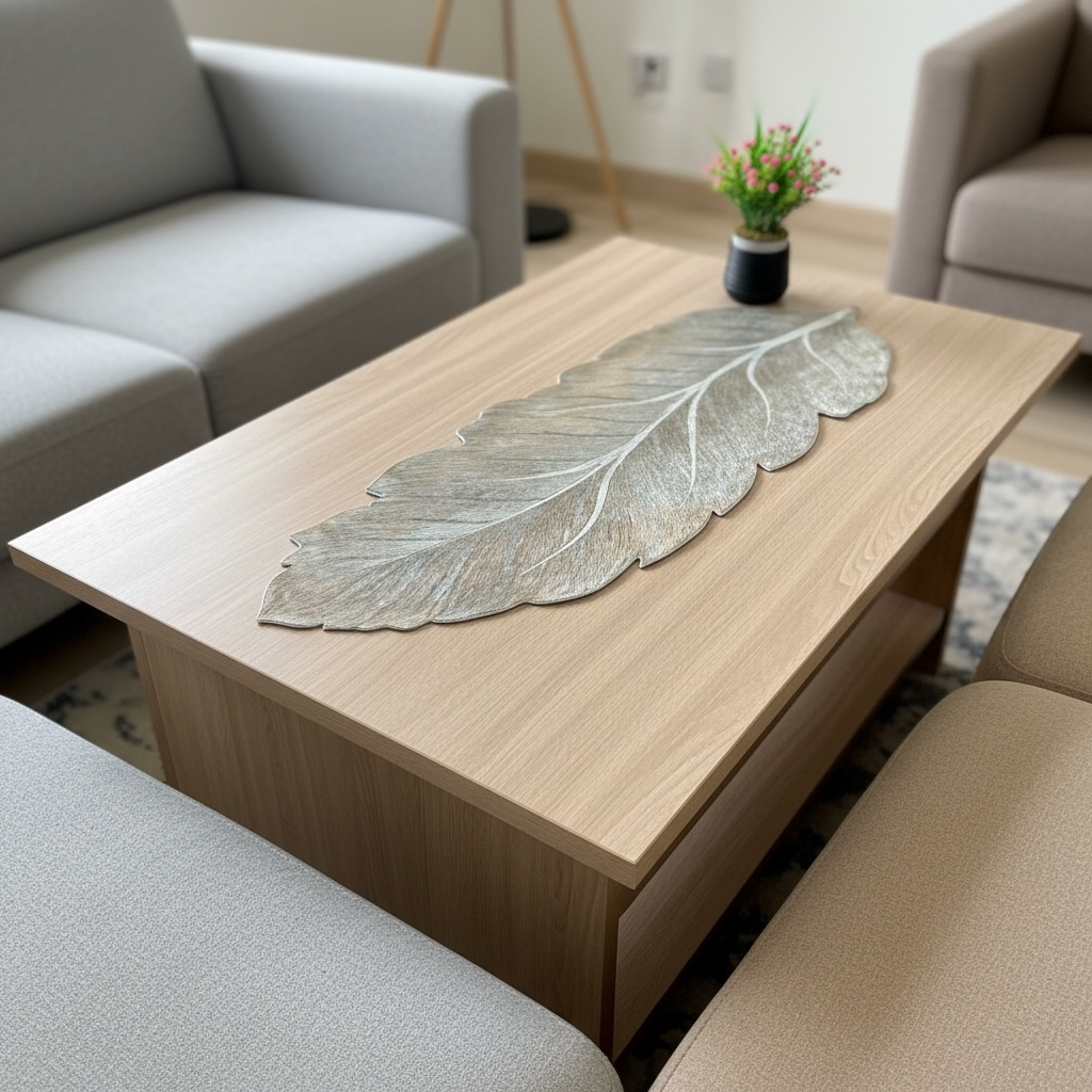 Golden Center Piece/Runner Plastic