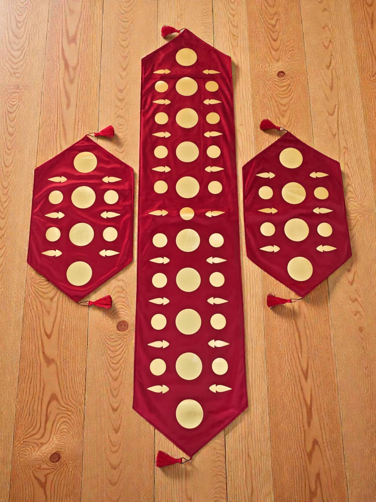 Velvet Motive Circles 3pc Set