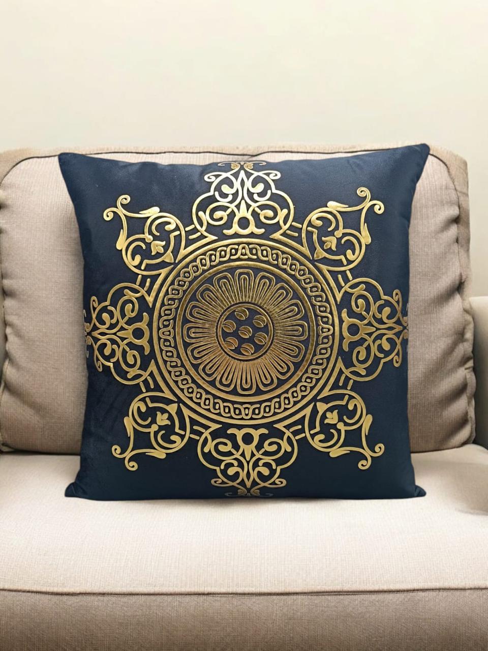 Italian Velvet Heavy Motive Cushion