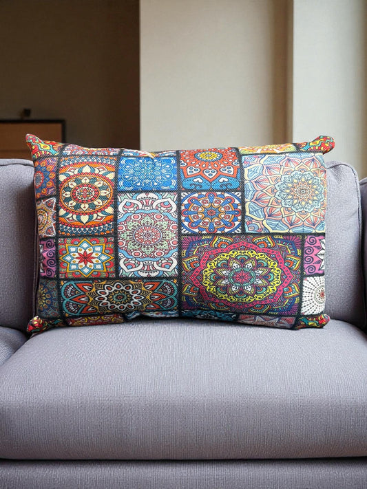 Printed Multi Series Rectangular Cushion