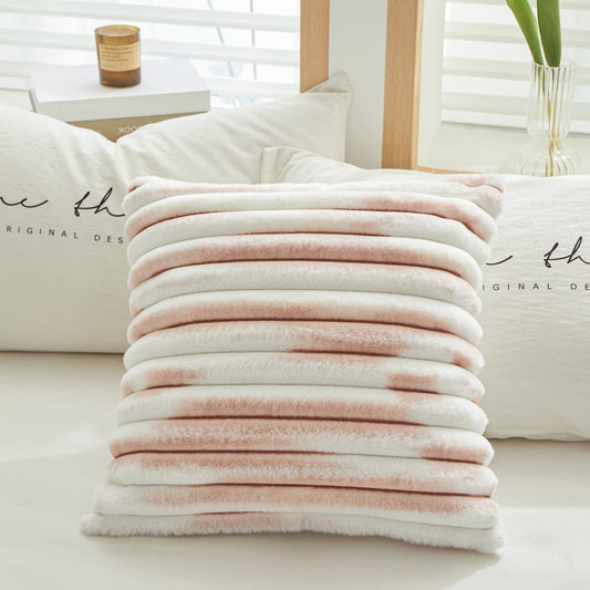 Fur Zebra Cushion