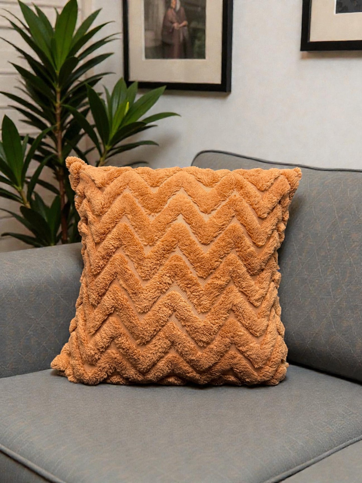 Fur A+ Wave Cushion