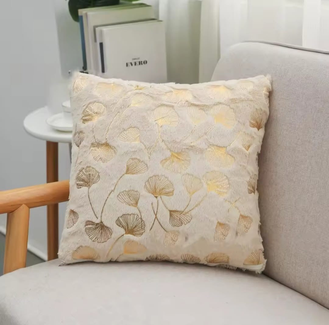 Fur Leaf New Cushion Double Side
